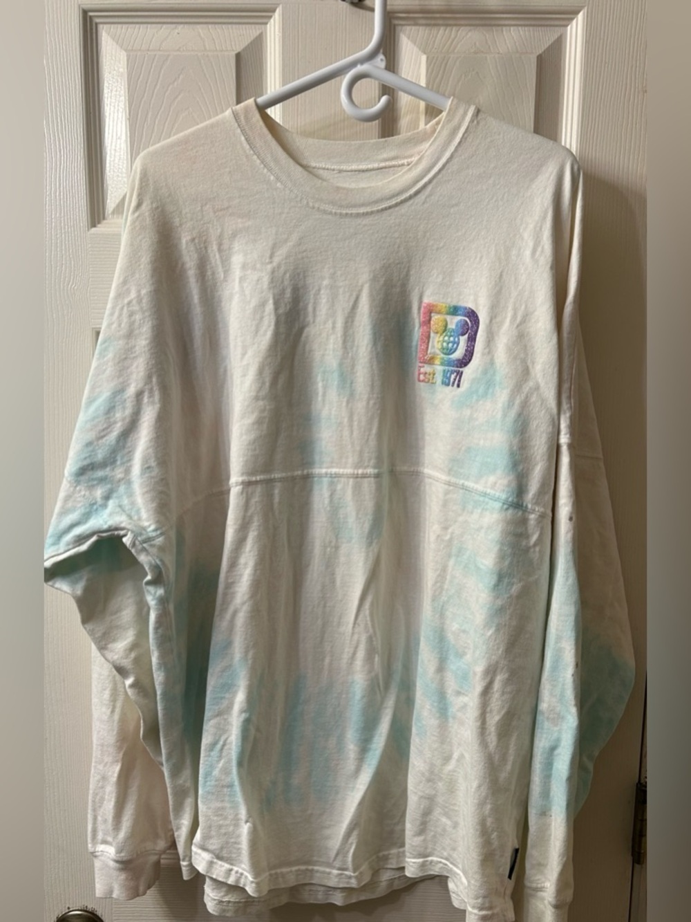 Walt Disney World Spirit Jersey Disney Pride Tie Dye Rainbow
Size XL